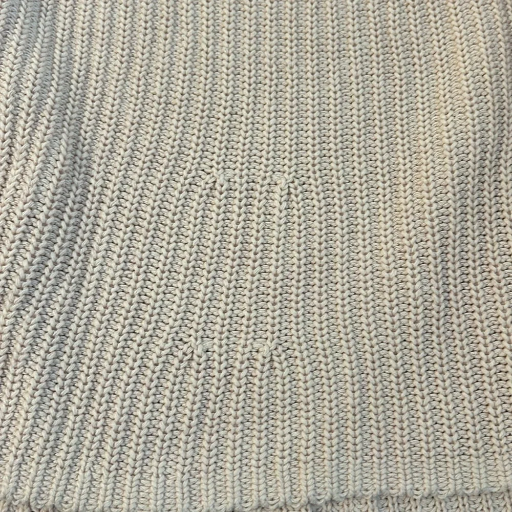 APiece Apart New York Cable Detail Cashmere/Cotton Blend Sweater - Picture 5 of 6